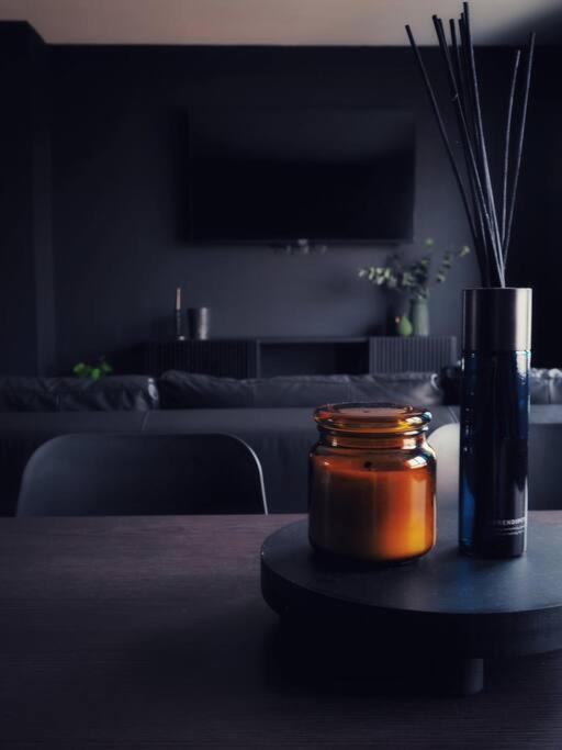 Appartement Moderne Full Black Dunkerque Centre 敦刻尔克 外观 照片