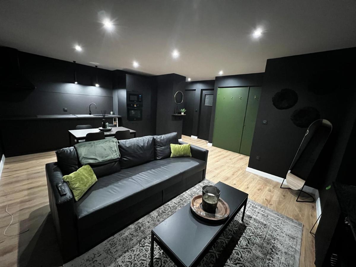 Appartement Moderne Full Black Dunkerque Centre 敦刻尔克 外观 照片