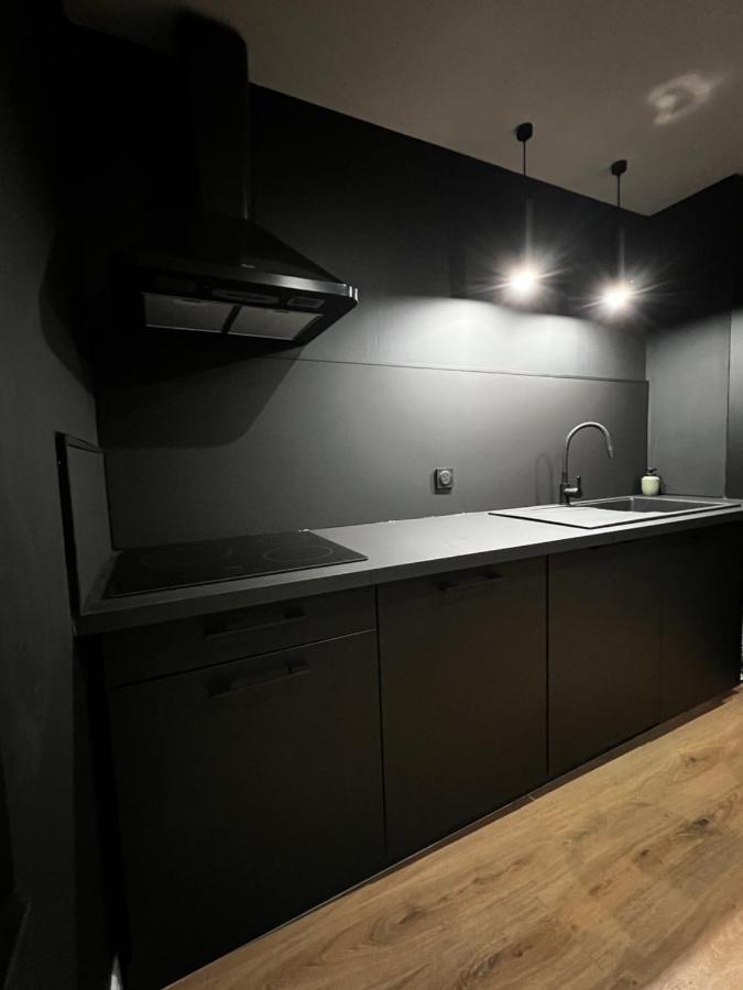 Appartement Moderne Full Black Dunkerque Centre 敦刻尔克 外观 照片